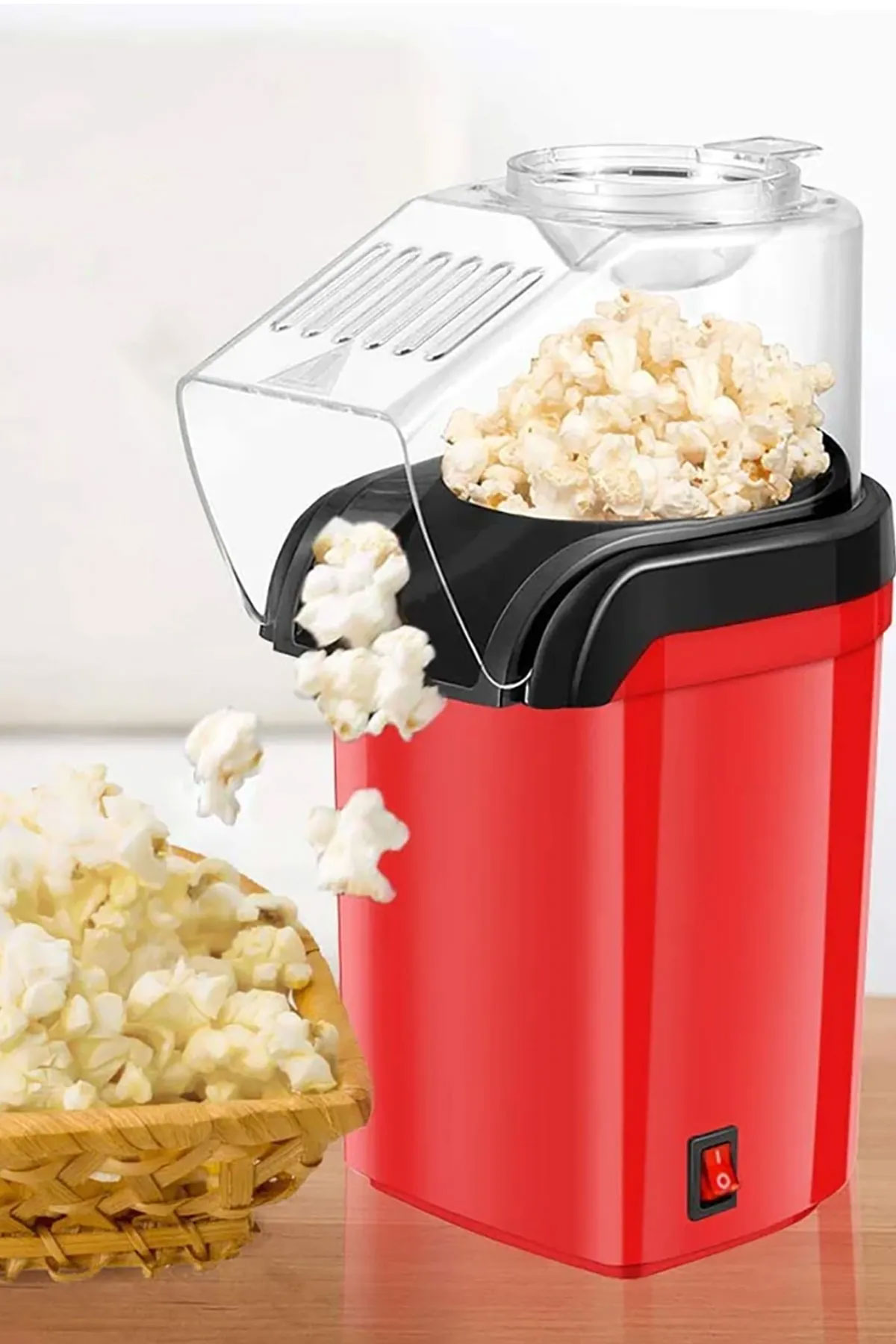 Popcorn Mısır Patlatma Makinesi | Elektrikli Mini Mısır Patlatma Makinesi | Patlamış Mısır Makinesi