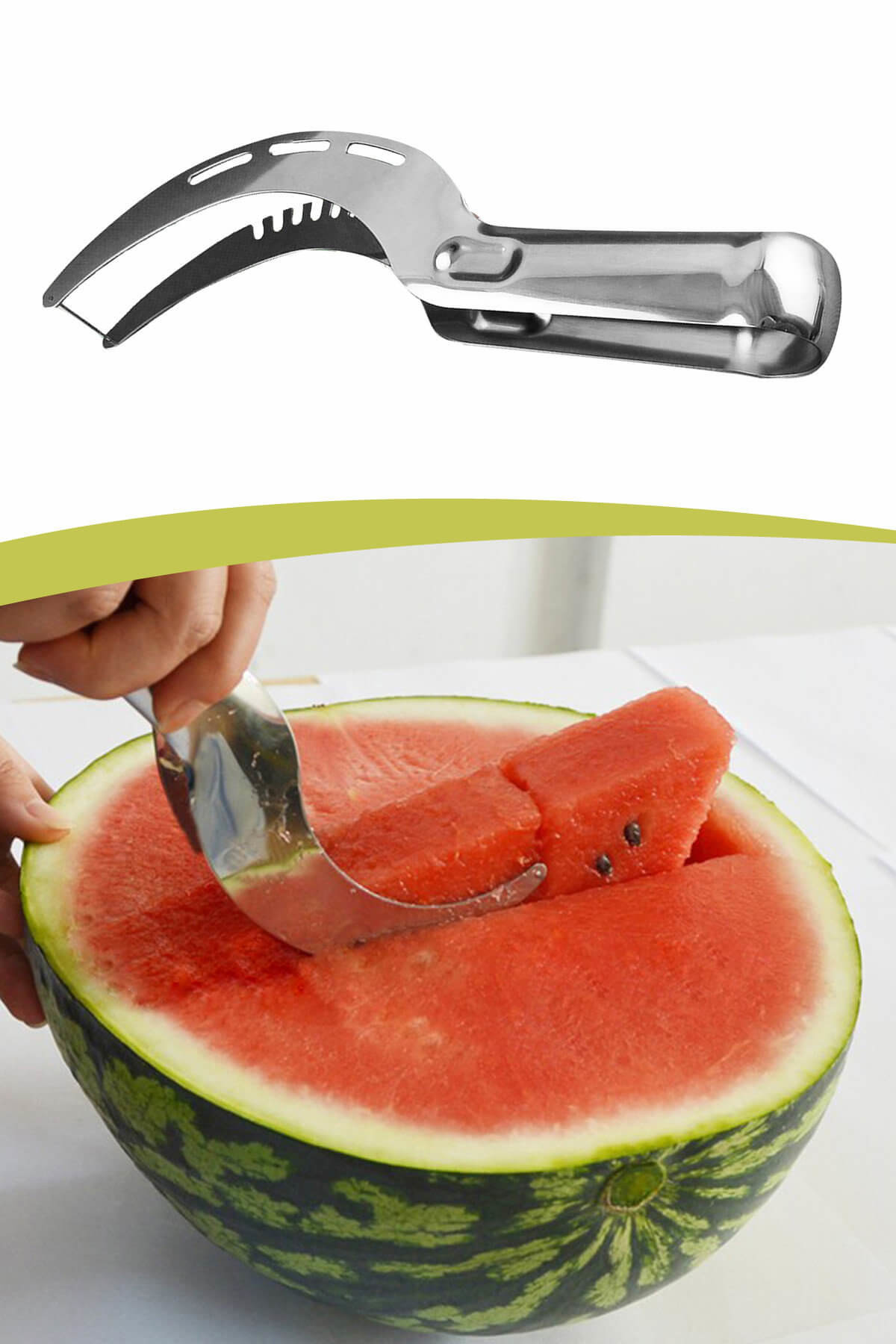 Karpuz Kavun Dilimleme ve Servis Bıçağı