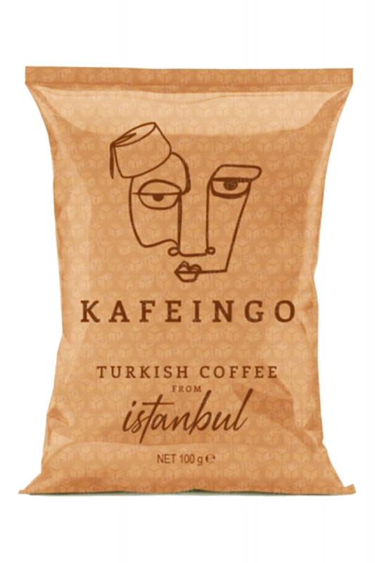 Kafeingo Türk Kahvesi Orta Kavrulmuş Arabica 100 gr