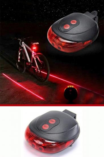 Toptan Bisiklet Lambası Lazer Şeritli Güvenlik Arka Stop Lamba Led Işık Fiyatı