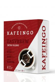 Kafeingo Pratik Öğütülmüş Bardak Filtre Kahve 5'li Easybrew Intro Blend 