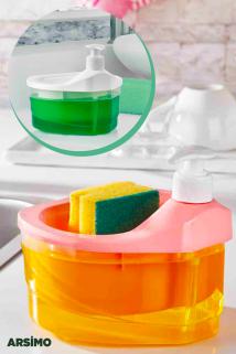 Toptan Sünger Hazneli Pratik Sıvı Deterjan Sabunluk Fiyatı